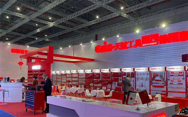 天赋工具展会现场